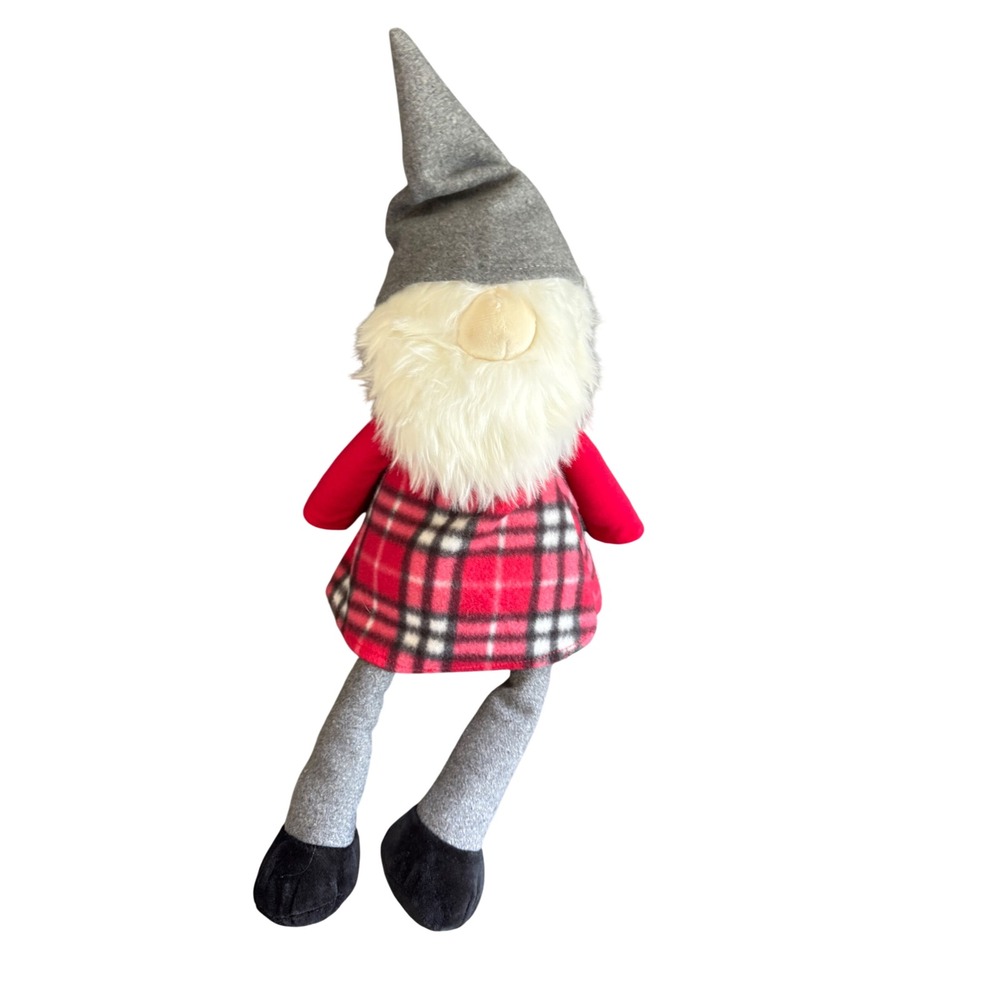 Scentsy Buddy Gnorman the Gnome Plush Red Plaid Holiday Scent Pak Pocket 2021